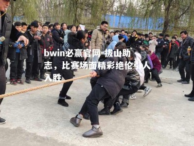 bwin必赢官网-拔山助志，比赛场面精彩绝伦引人入胜