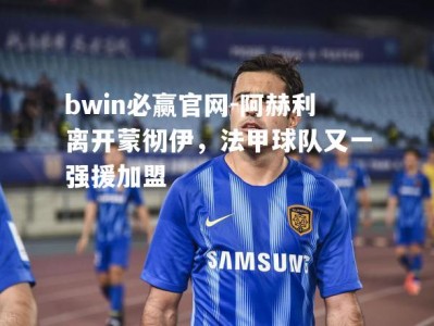 bwin必赢官网-阿赫利离开蒙彻伊，法甲球队又一强援加盟